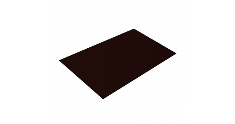 Плоский лист 0,5 Satin RR 32 темно-коричневый