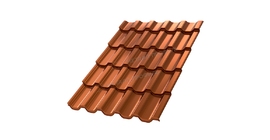 Металлочерепица Металл Профиль Трамонтана-XL (AGNETA-20-Copper\Copper-0.5)