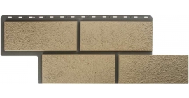 Панель Камень Неаполитанский Слоновая кость 1000*430*20 мм (уп-ка 10 шт.)