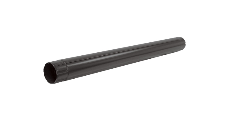 Труба круглая соединительная 90мм, 1м Мatt RR 32 темно-коричневый