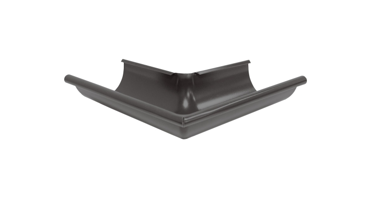 Угол желоба внешний 90 гр 150 мм Мatt RR 32 темно-коричневый