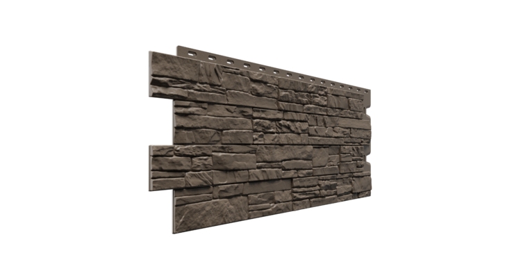 Фасадная панель Алтай, Шоколад