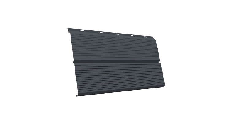 ЭкоБрус 0,345 Gofr 0.45 Drap TR RAL 7024 мокрый асфальт