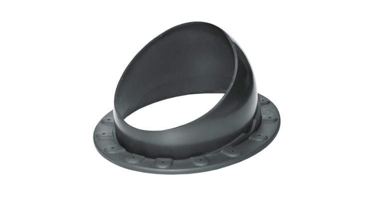 Проходной элемент Krovent Base-VT Seam 125/150 черный