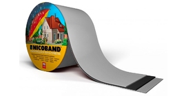 Лента герметизирующая Технониколь Nicoband самоклеящаяся 3мх15см, серебристая