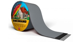 Лента герметизирующая Технониколь Nicoband самоклеящаяся 10мх15см, темно-серая