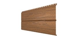 Софит Металл Профиль перфор. Lбрус-XL-14х335 (ECOSTEEL_T-01-ЗолотойДуб-0.5)