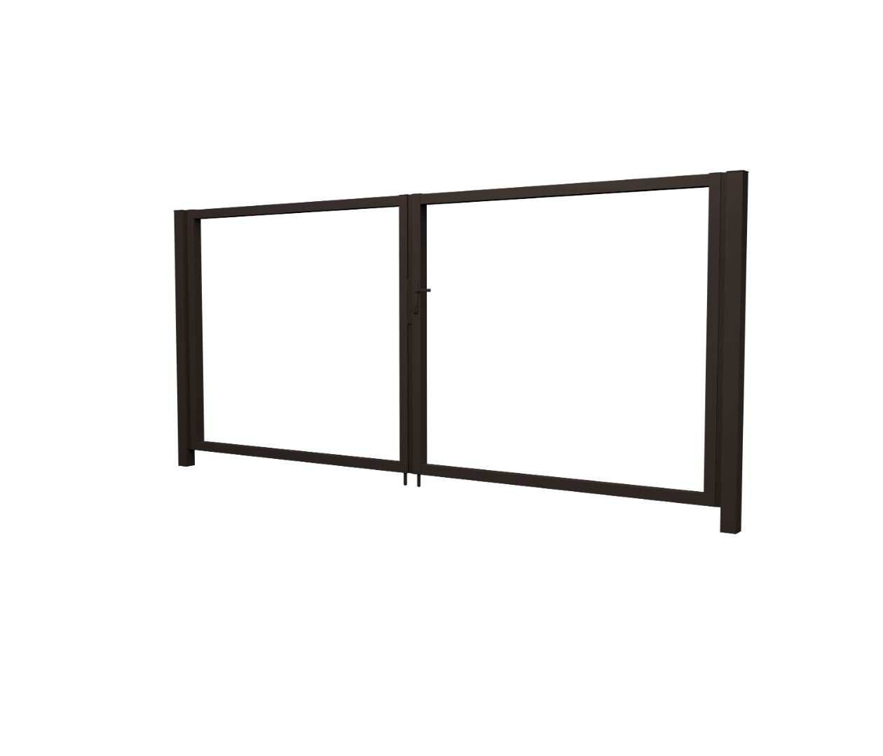 Ворота Жалюзи Texas 2.0х3.6 RR 32 без заполнения (ламель 125 мм)