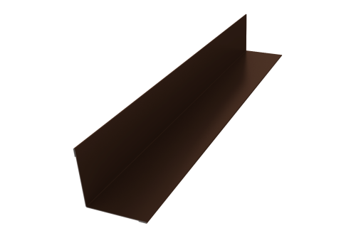 Угол внутренний 30х30 0,45 Drap TX RAL 8017 шоколад (2м)