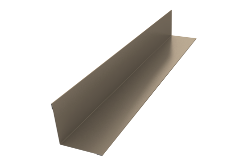 Угол внутренний 30х30 0,5 Satin с пленкой RAL 1015 светлая слоновая кость (2м)