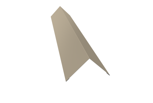 Угол внешний 110х110 0,5 Satin с пленкой RAL 1015 светлая слоновая кость (2м)