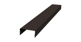 Крышка 30х20 жалюзи Texas 0,5 PurPro RR 32 темно-коричневый (3м)