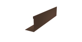 Нащельник 150 Texas 25х35 0,45 PE-Double RAL 8017 шоколад (L1,8)