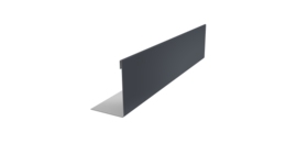 Нащельник 150 Texas 25х35 0,5 PurPro RAL 7024 мокрый асфальт (L2,0)