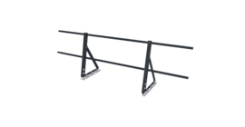 Ограждение кровельное на фальц Optima 0,65х2м RAL 7016